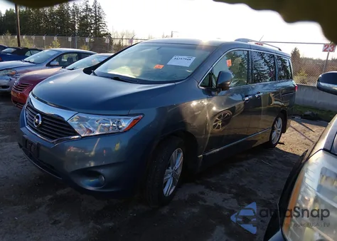 2013 Nissan Quest Sl z USA, uszkodzony, nr VIN JN8AE2KP4D9065659